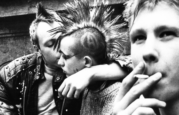 Punks in München, 1984