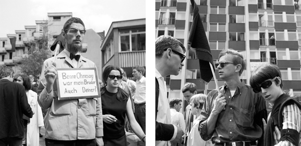 Demonstration gegen Polizeigewalt, 1967